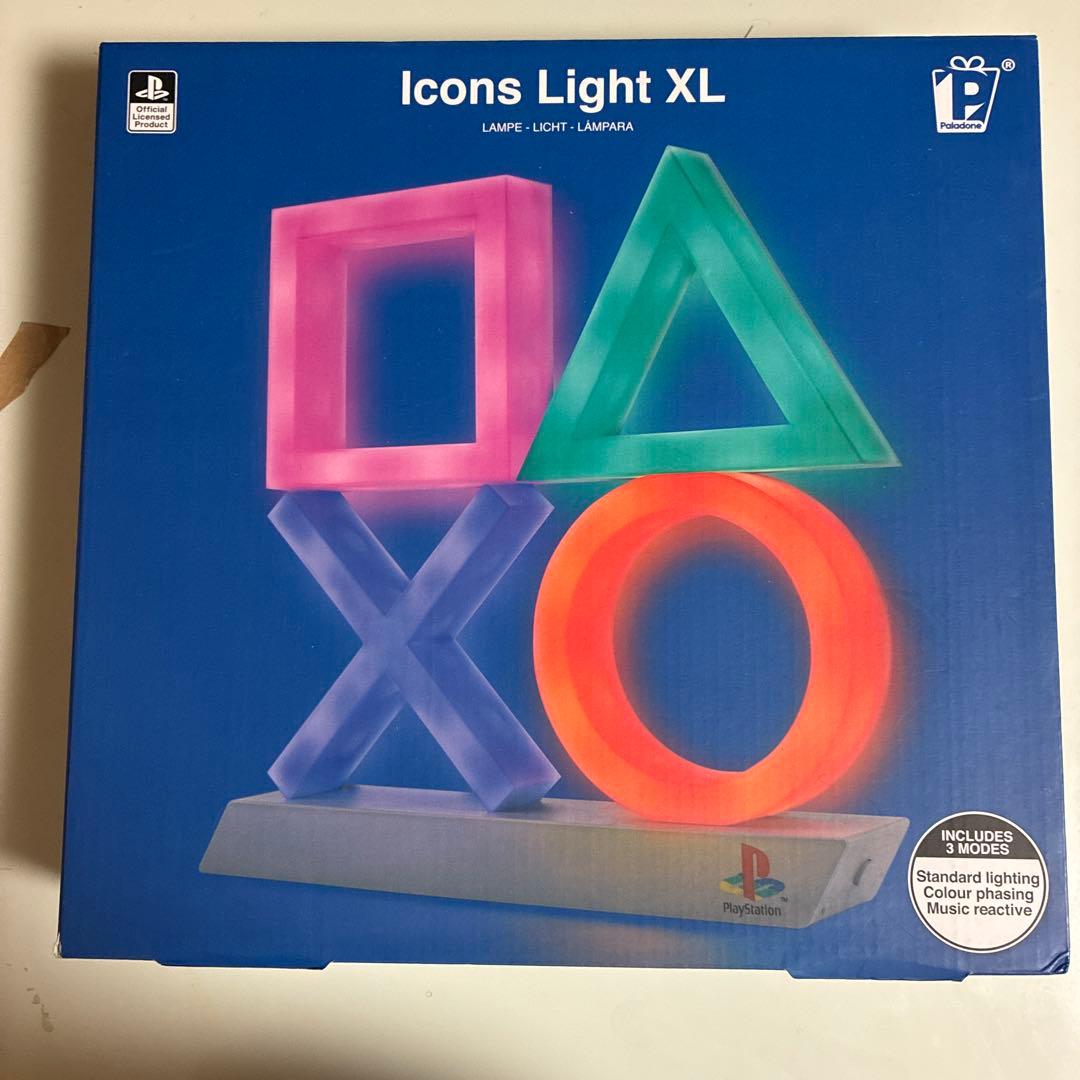 PlayStation PS icons light XL アイコンライト 新品