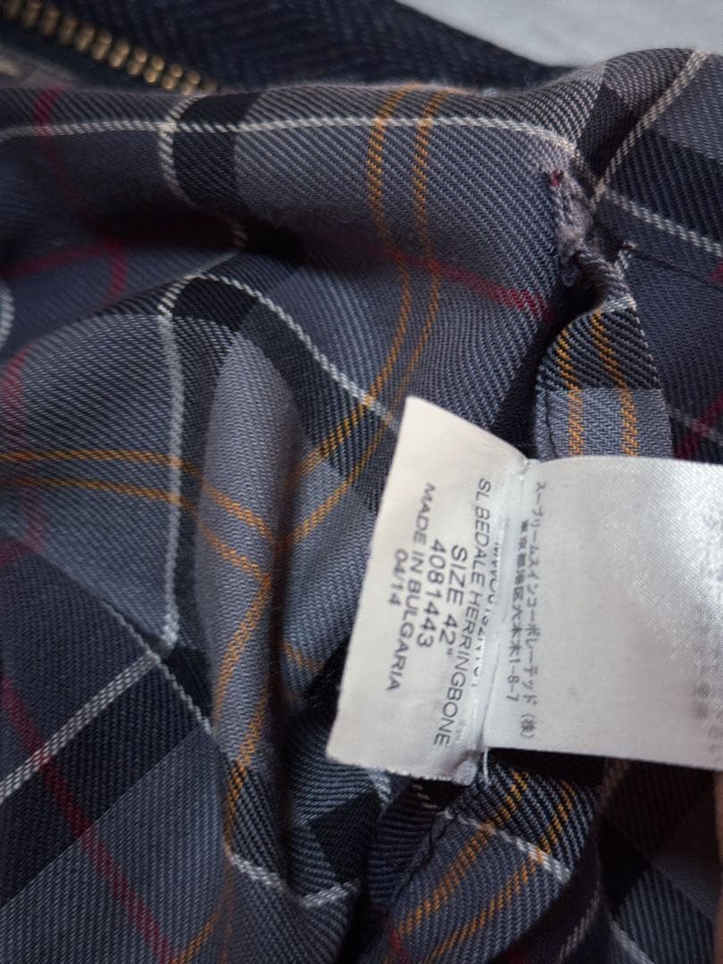 Barbour Bedale SL Molloy & Sons ジャケット 42