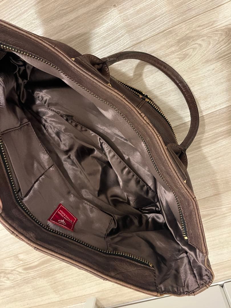 vintage brown leather bag y2k グランジ