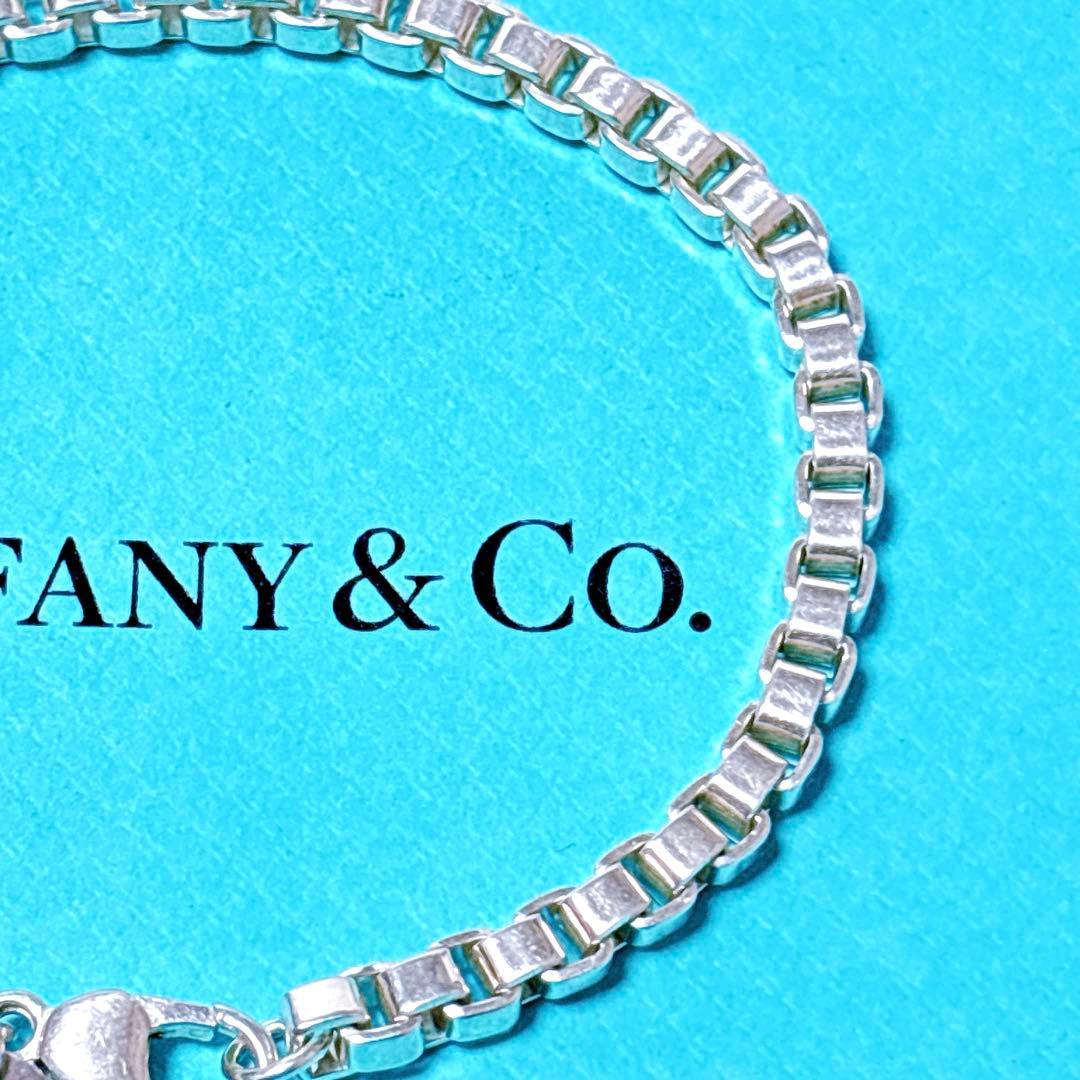 【美品】18.5cm ティファニー ベネチアン ブレスレット シルバー925