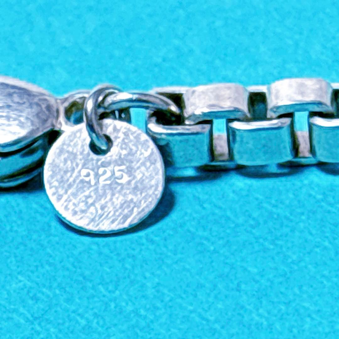 【美品】18.5cm ティファニー ベネチアン ブレスレット シルバー925