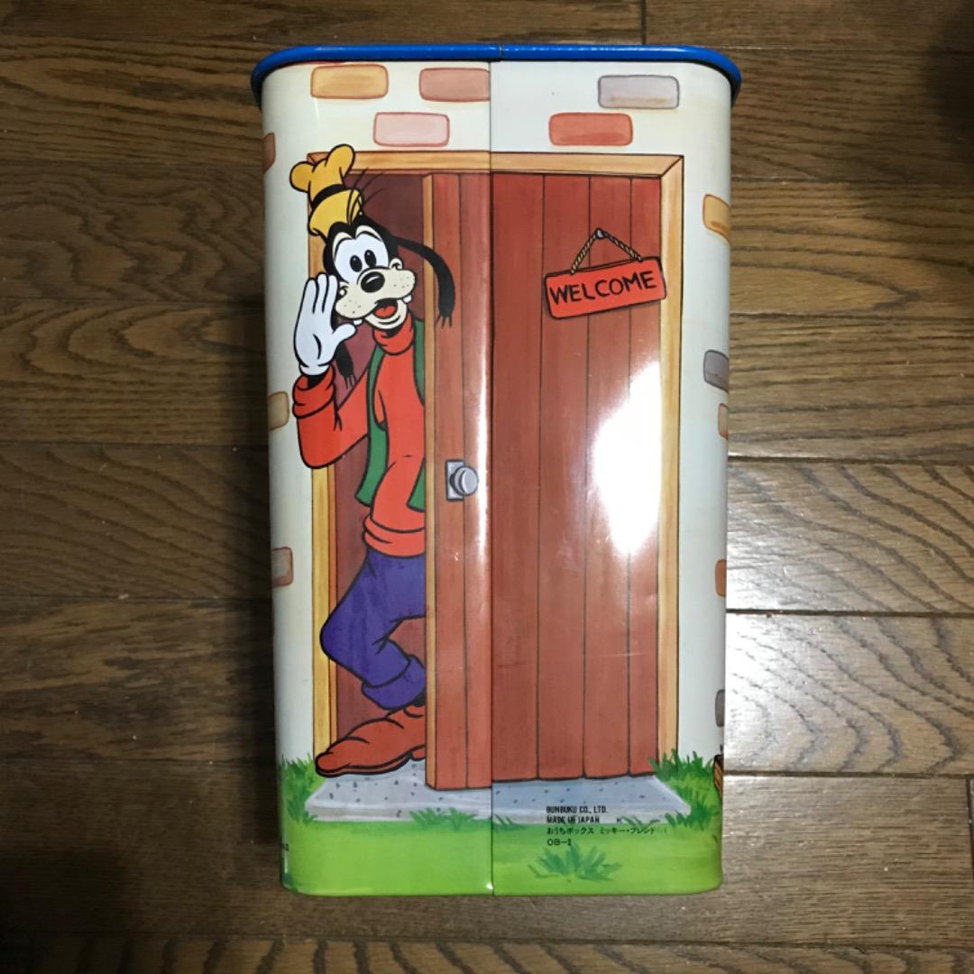 希少！ディズニー　ゴミ箱　昔　ミッキー　ミニー　ドナルド　グーフィー　プルート