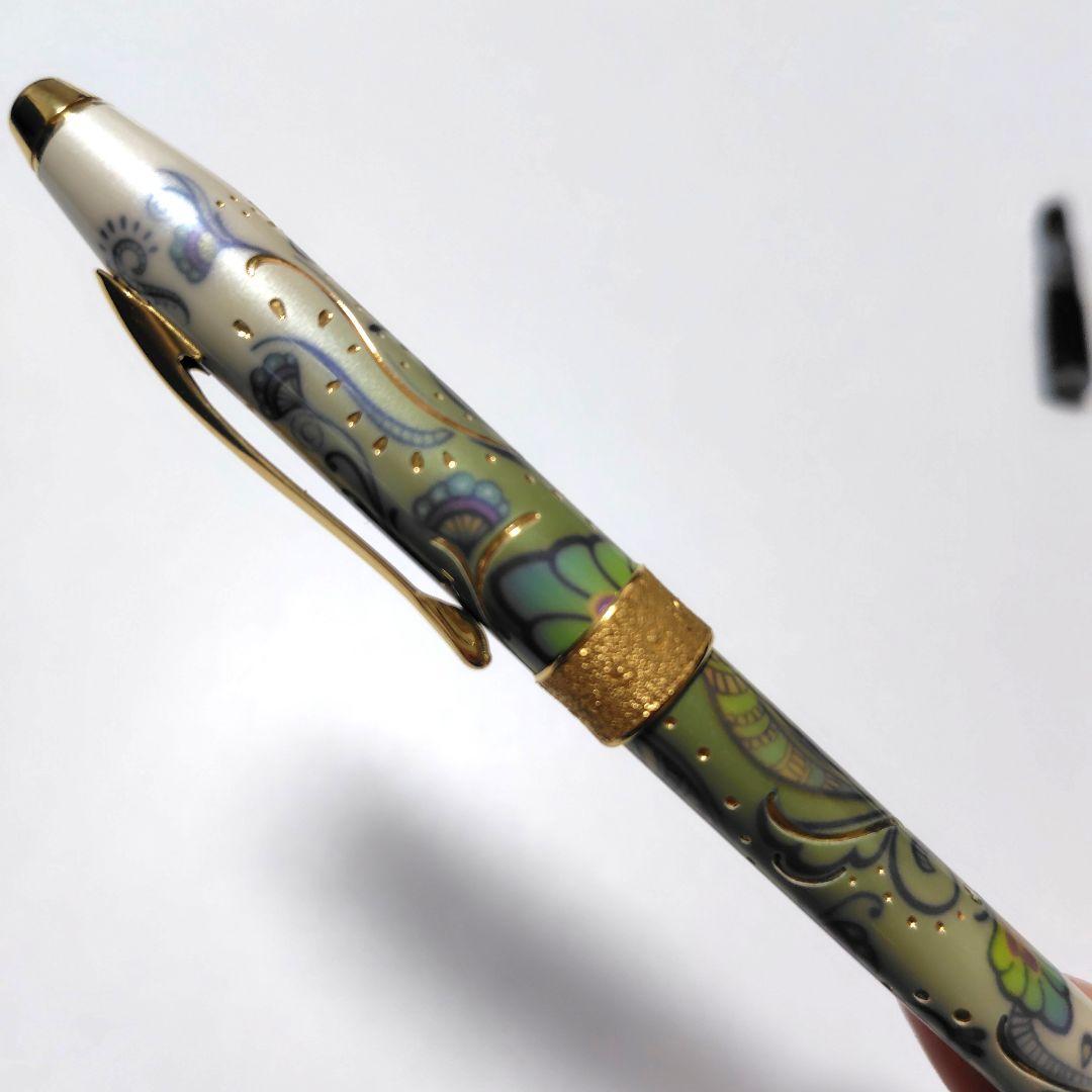 CROSS 万年筆 M 中字 ボタニカ AT0646-4M グリーン