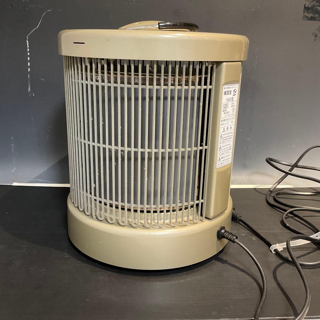 11904 暖話室 1000型 遠赤外線輻射式パネルヒーター 電気ストーブ