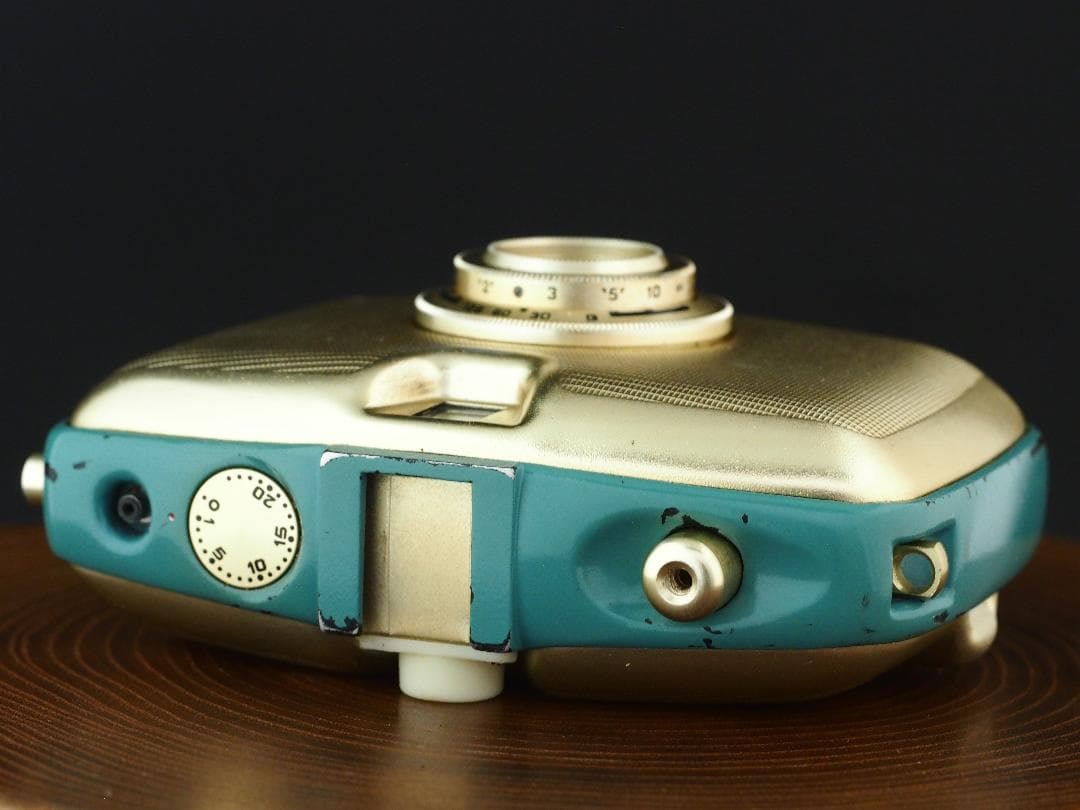 PENTI ハーフ判カメラ TRIOPLAN 3.5/30 ターコイズブルー