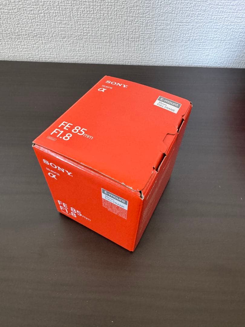 SONY FE 85mm F1.8 レンズ フィルター付き