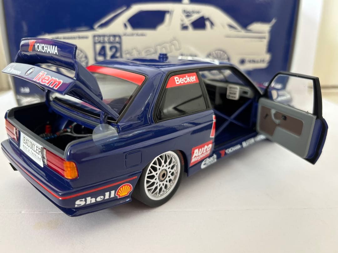 BMW M3 E30 DTM 1992 Auto Maass ミニカー PMA