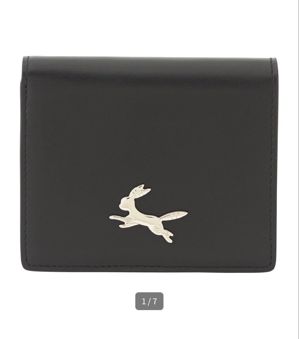 本革二つ折り財布 ブラッキー　ポケモン