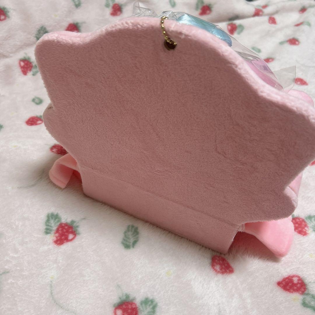 マイメロディ　マスコット付きソファ形アクセサリーケース