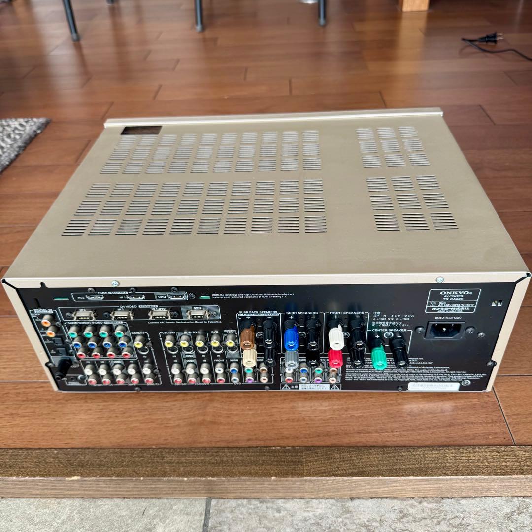 164　美品！ONKYO オンキョー AVアンプ TX-SA605