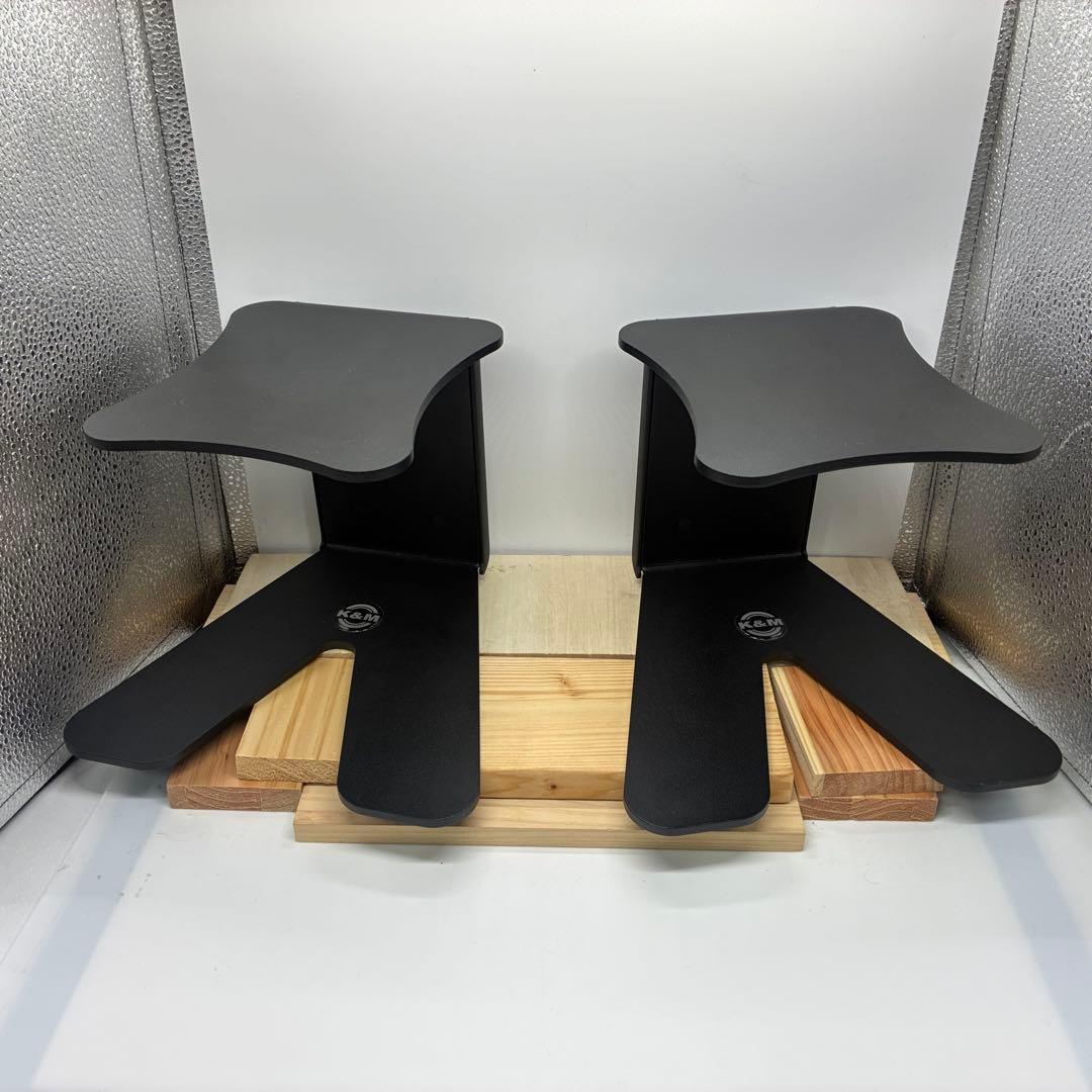 K&M 26772 スピーカースタンド セットPC ペア デスクトップ型