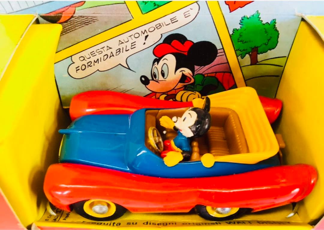 ミニカー　ポリトイズ　ミッキーマウス ミニカー Art. 602 ディズニー