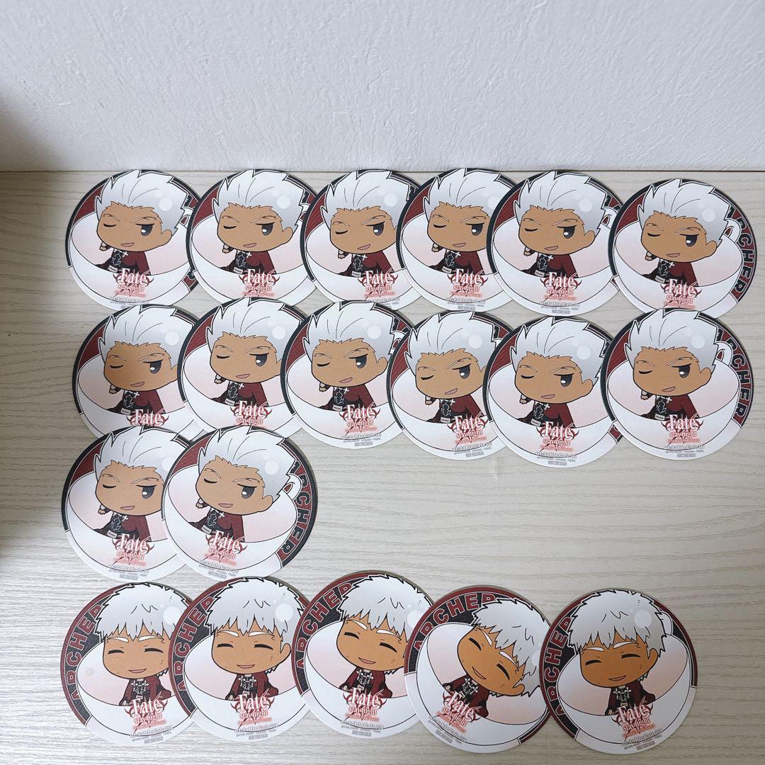 Fate/stay night カフェ コースター 特典 まとめ売り