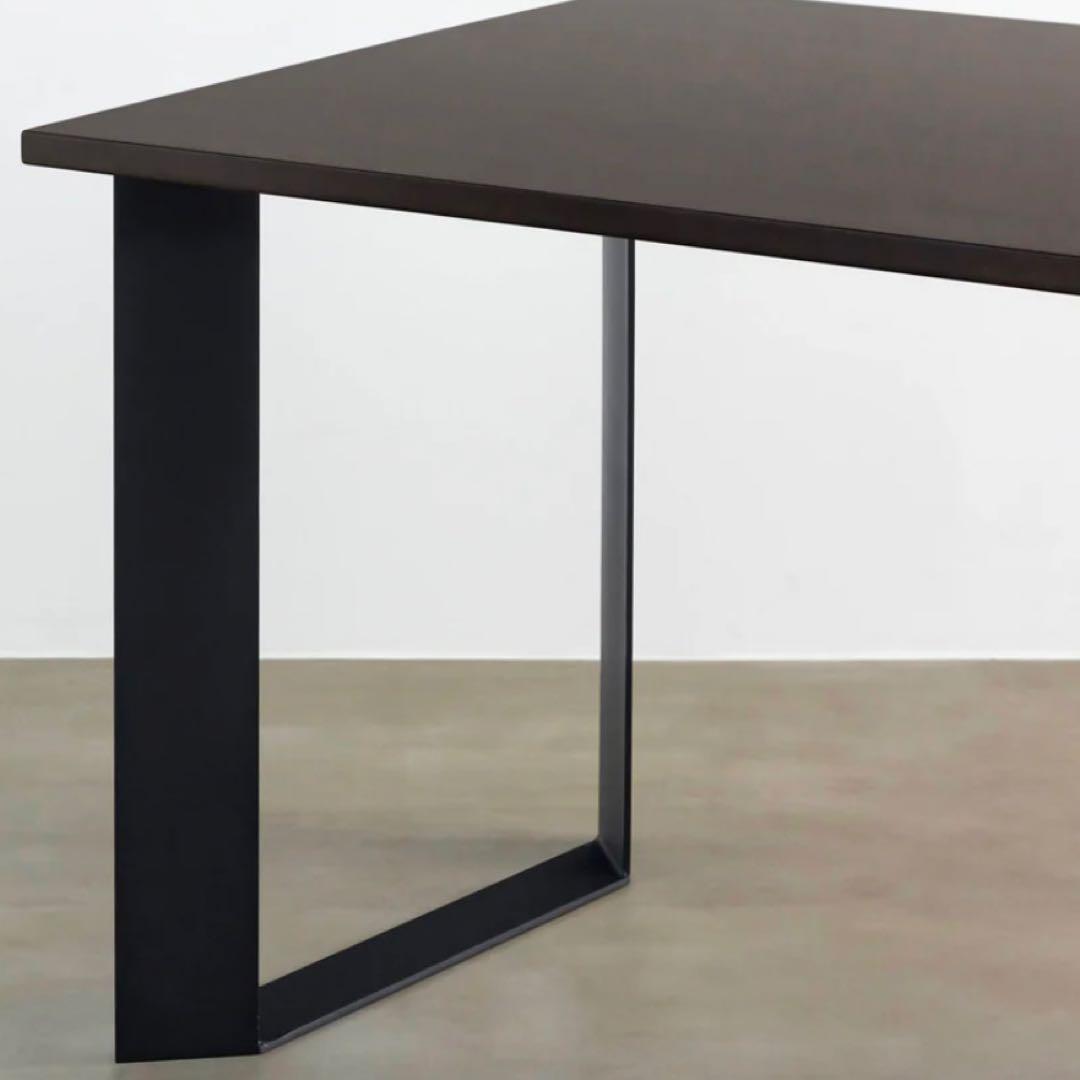 KANADEMONO ダイニングテーブル Black Steel