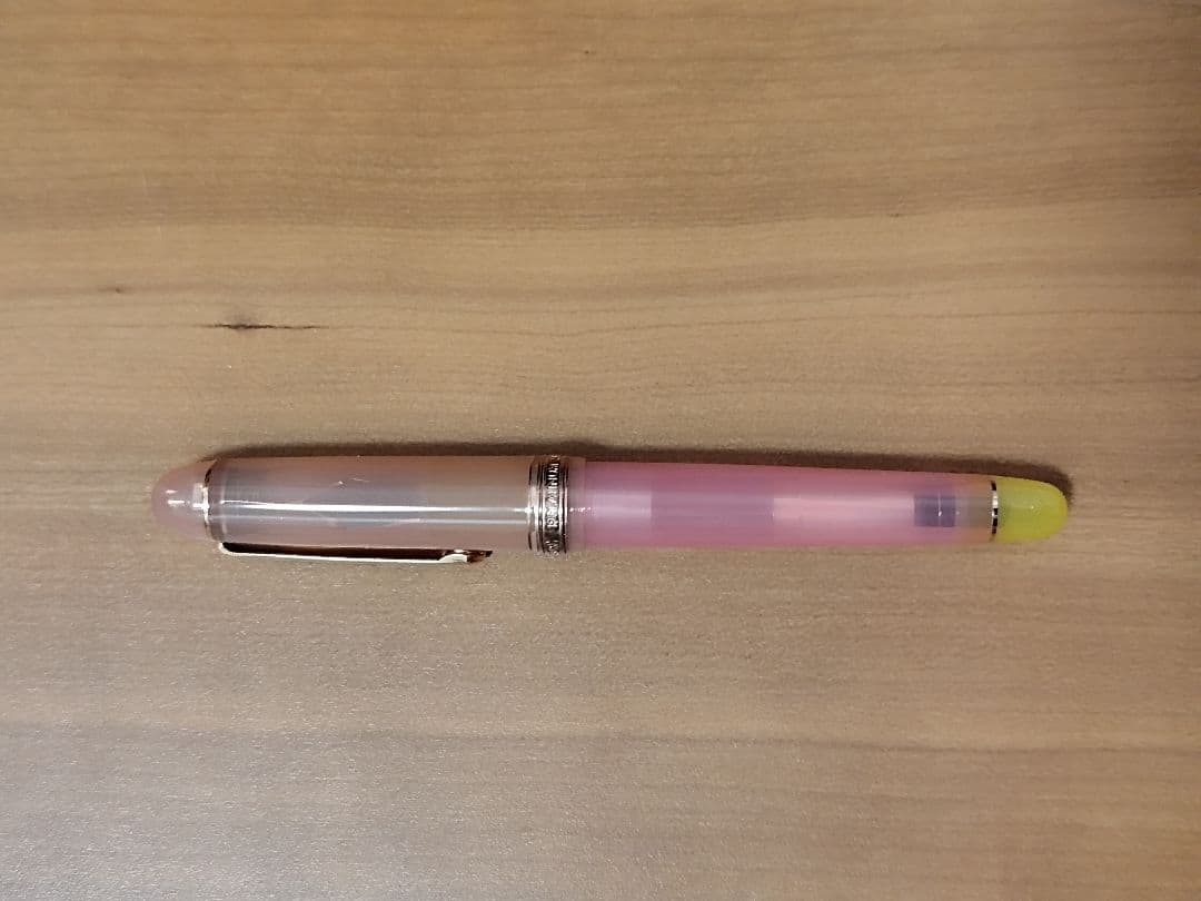 NBC ノンブル プラチナ センチュリー アプリコットピーチティー 万年筆