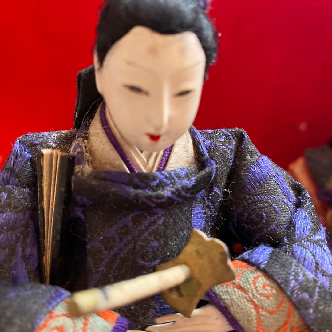 雛祭り　古い内裏雛　芥子びな　明治ごろ