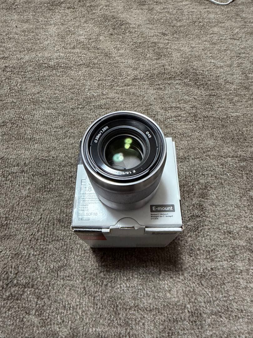Sony 交換レンズ　a Eマウント　単焦点　50mm F1.8