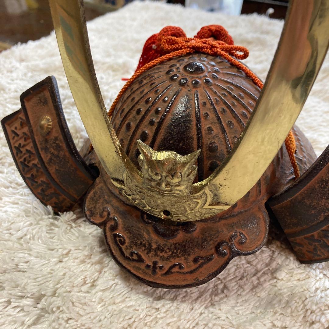 レトロ　兜　骨董　置物