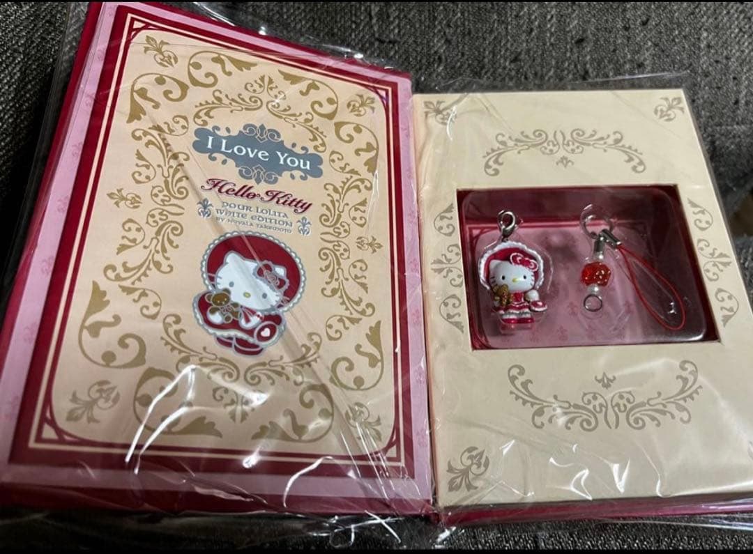 激レア◎嶽本野ばら◎ゴスロリキティ◎根付けチャームストラップ◎2006