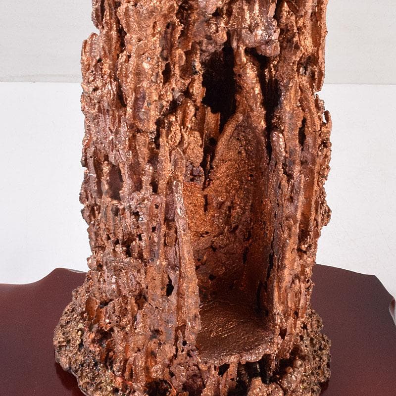 銅滴　含金銀銅製　住友金属鉱山株式会社謹製　台・立札付　共箱　V　R8905H