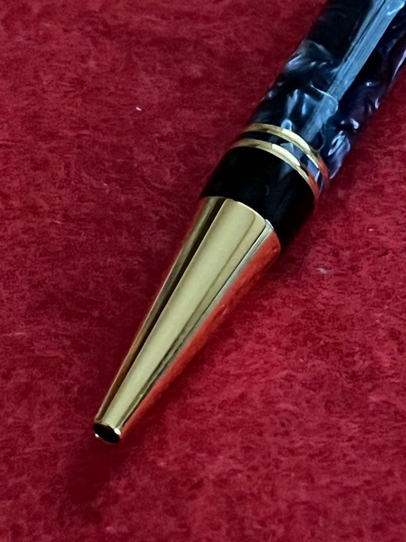 パーカーボールペン デュオフォールド‼️綺麗‼️木製専用ケース入‼️ネーム刻印あり