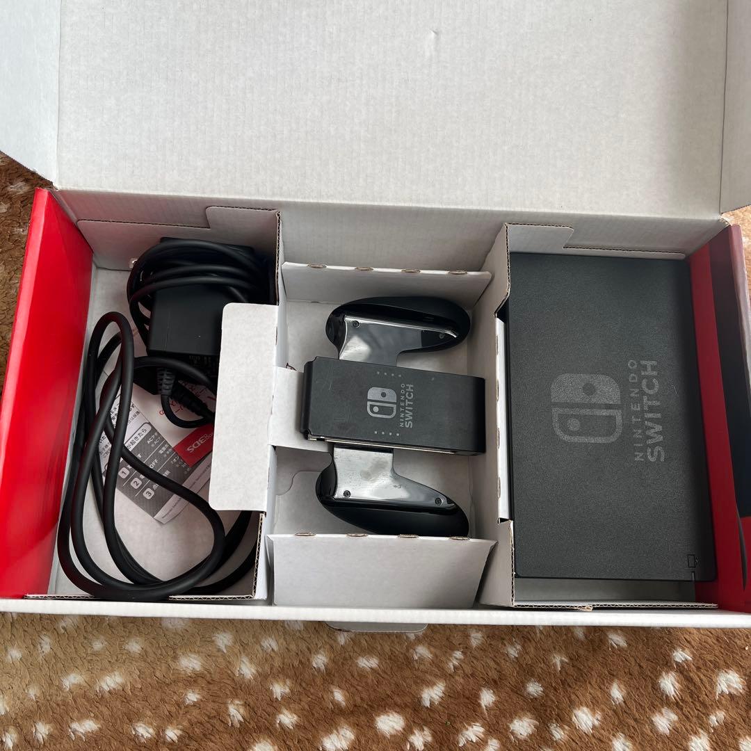 Nintendo Switch 新型ネオンブルー・ネオンレッド　バッテリー強化版