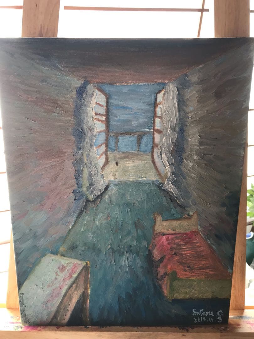 サエナ・クラエナ作【昔の寝室】