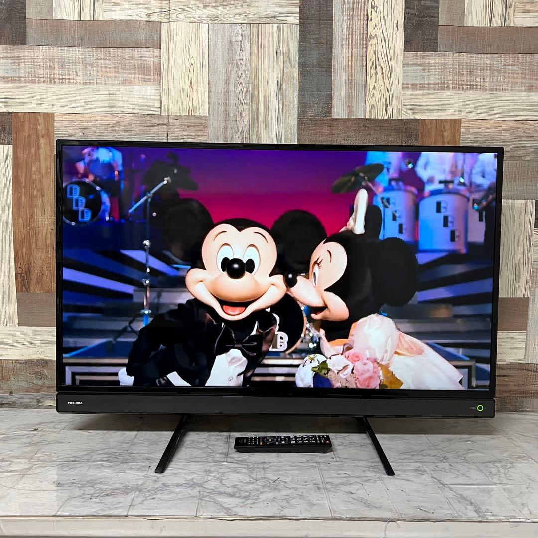 即日受渡❣️全国送料込東芝40V型明るさクッキリREGZA地デジBS CS内蔵