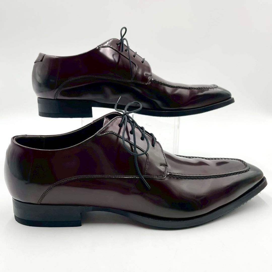 極美品 リーガル ビジネス Uチップ 外羽根 25cm ブラウン Y1334