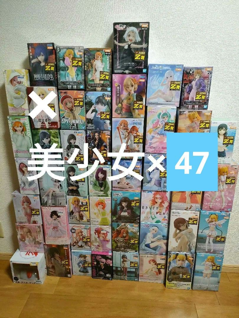 美少女フィギュア　47個　纏め売り　まとめ売り　1番くじ　プライズ