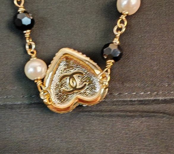 CHANEL 22B CCマーク パール ネックレス