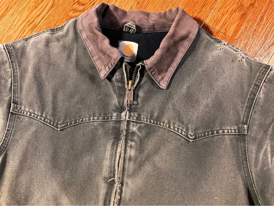 【唯一無二】カーハート サンタフェジャケット J14 MOS(モスグリーン) L