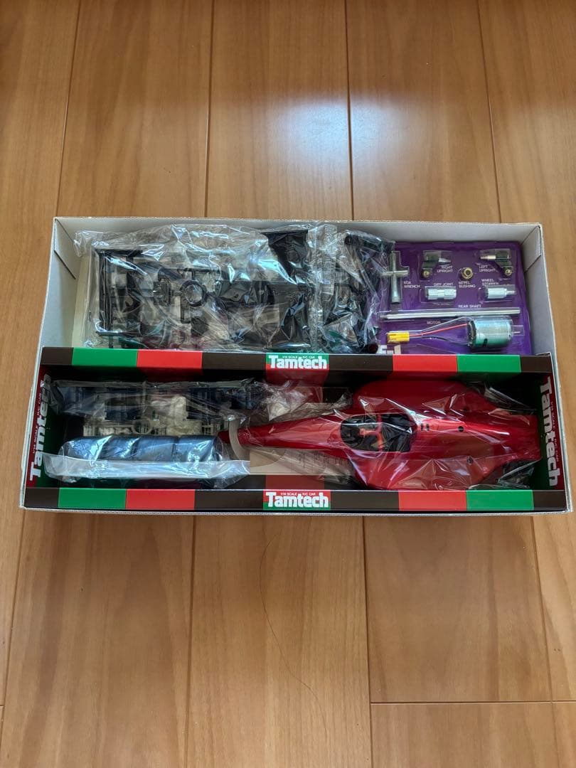 【未組立】タミヤ1/14タムテックRC フェラーリ643 キット