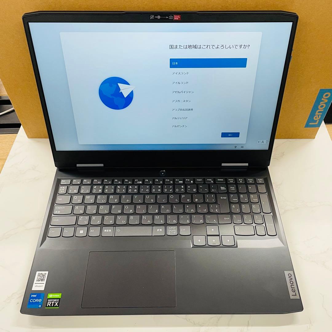 Windowsノート本体 Lenovo IdeaPad Gaming 3 15IAH7 12450H