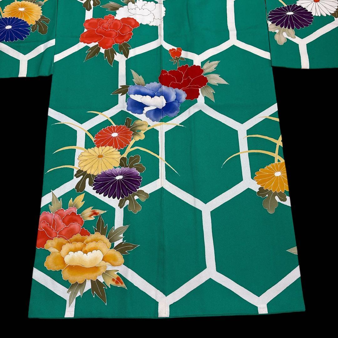 (う59) 百花ノ薫り ✦ 華やぐ大正ロマン アンティーク振袖㊗️④点セット