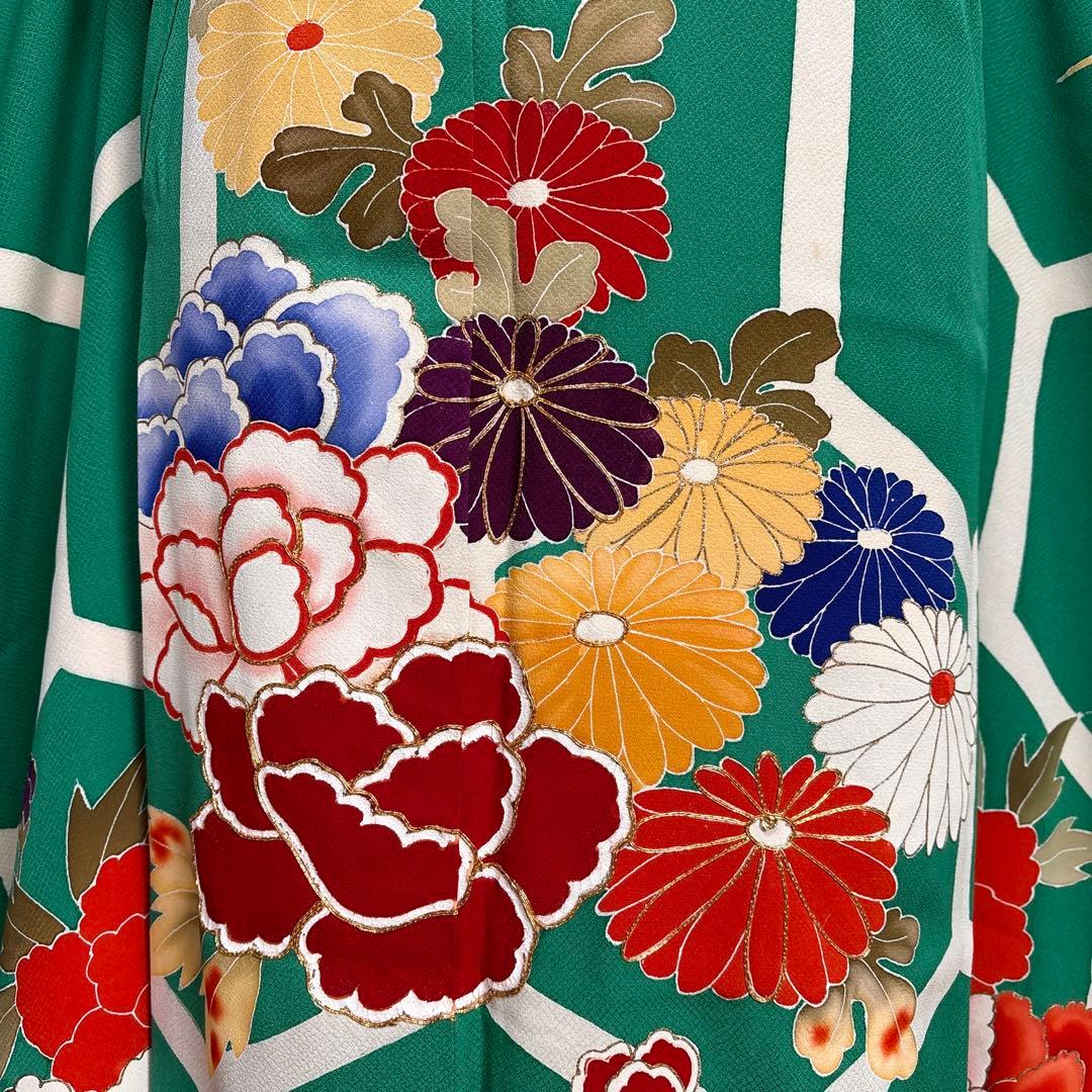 (う59) 百花ノ薫り ✦ 華やぐ大正ロマン アンティーク振袖㊗️④点セット