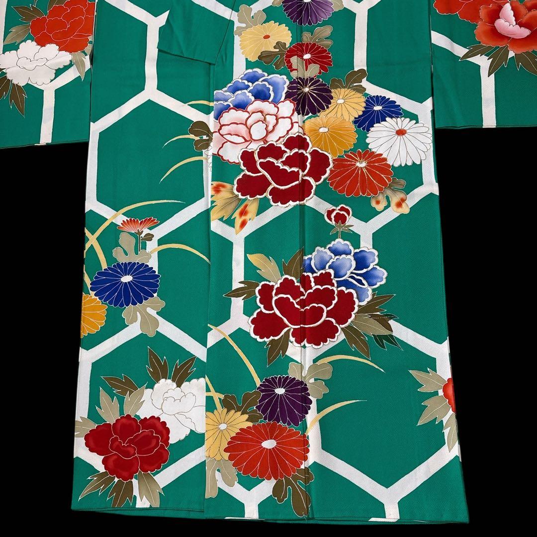 (う59) 百花ノ薫り ✦ 華やぐ大正ロマン アンティーク振袖㊗️④点セット