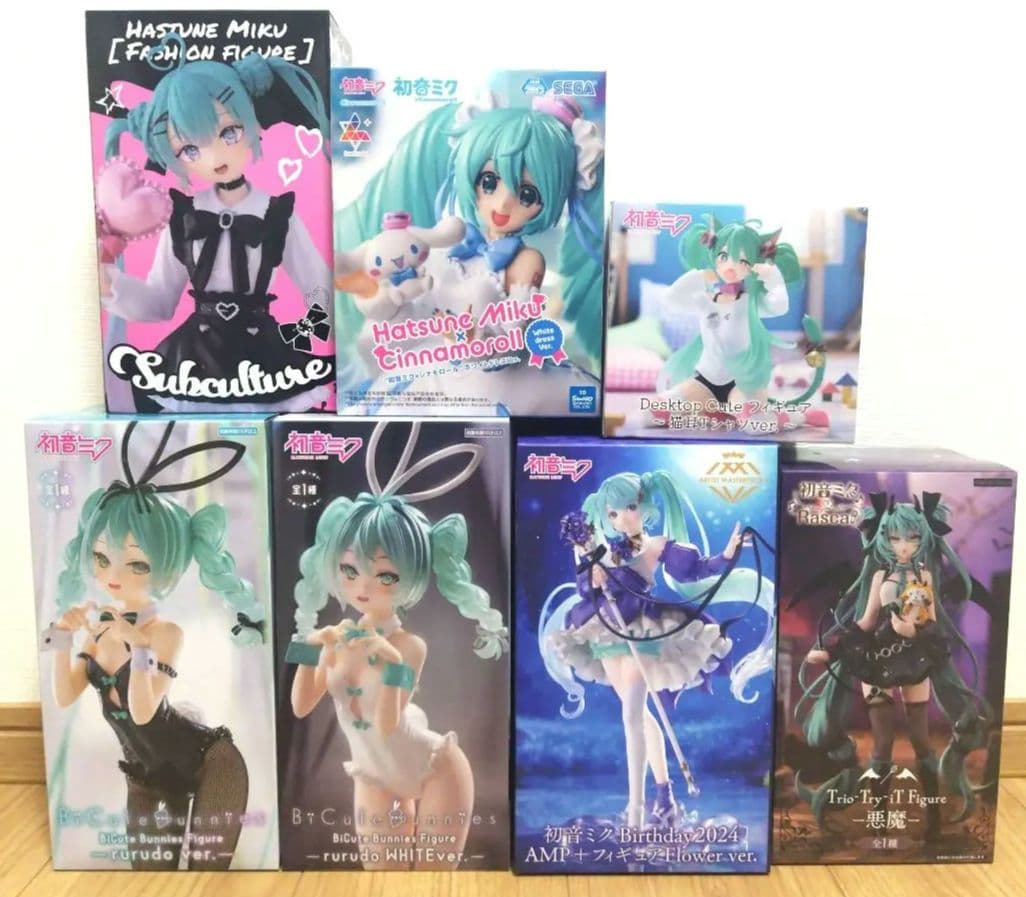 初音ミク フィギュア 7点 まとめ売り