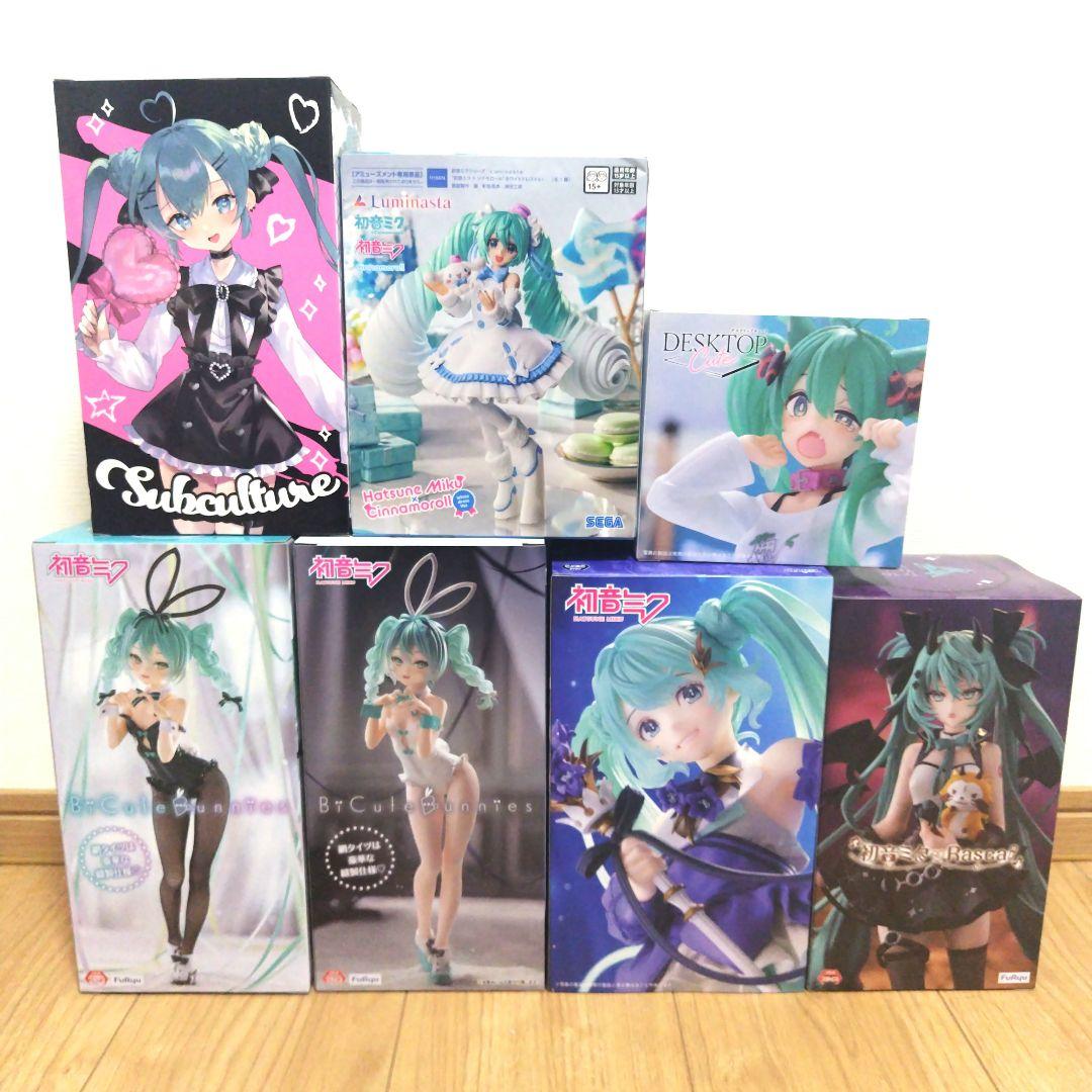 初音ミク フィギュア 7点 まとめ売り
