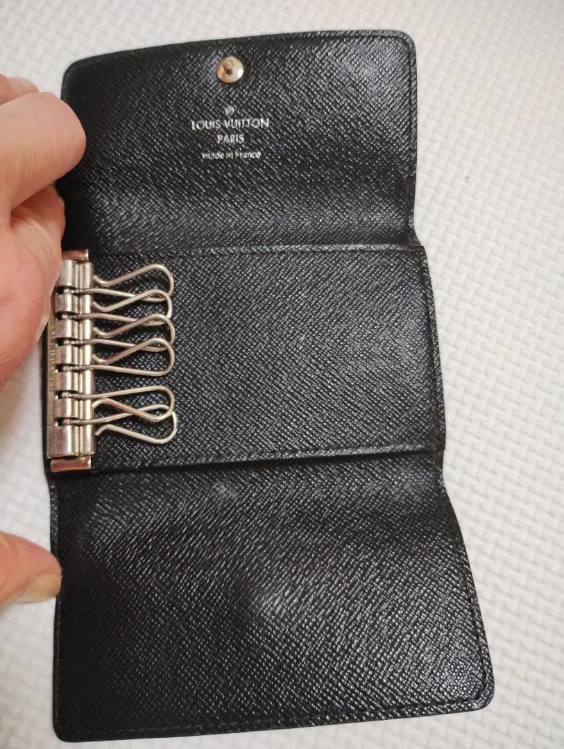 ルイヴィトン　ダミエ グラフィット　キーケース　６連　ブラック