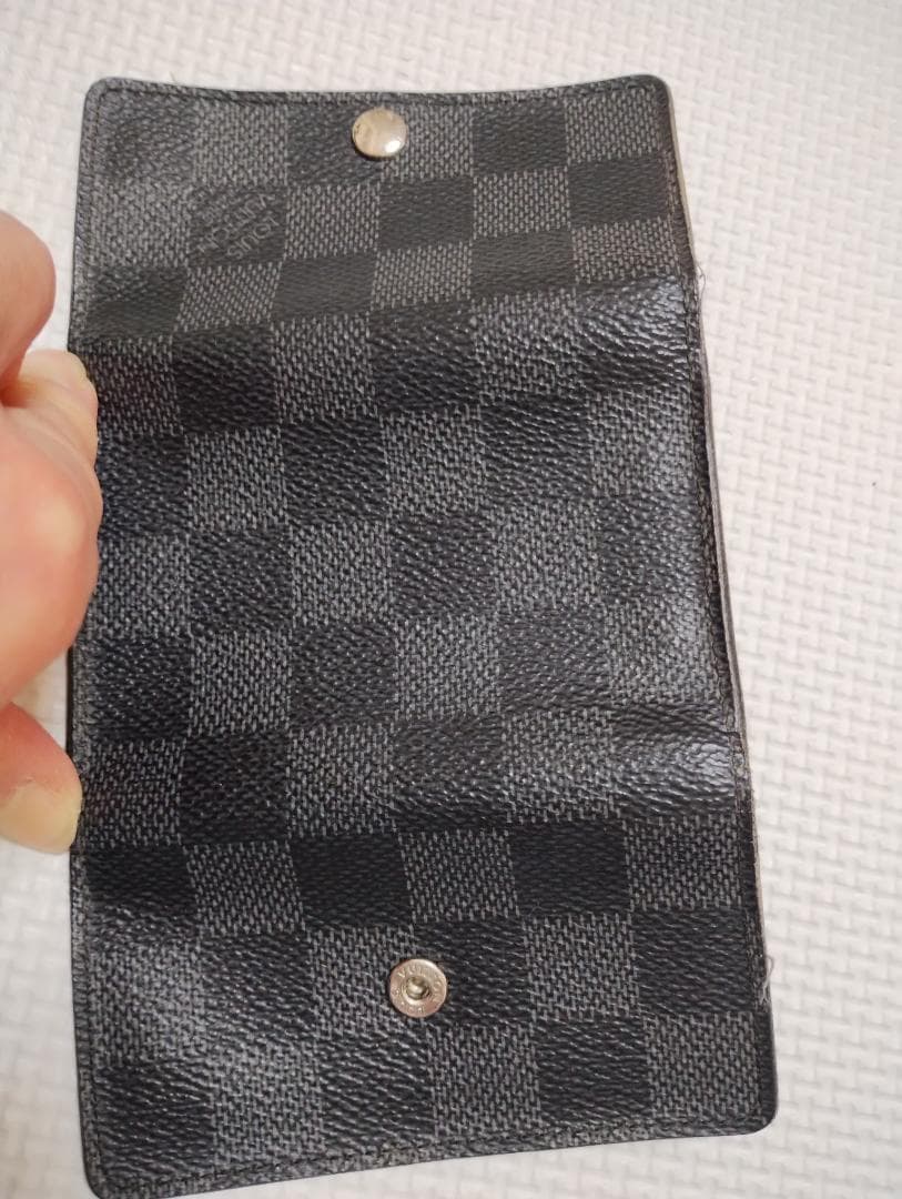 ルイヴィトン　ダミエ グラフィット　キーケース　６連　ブラック