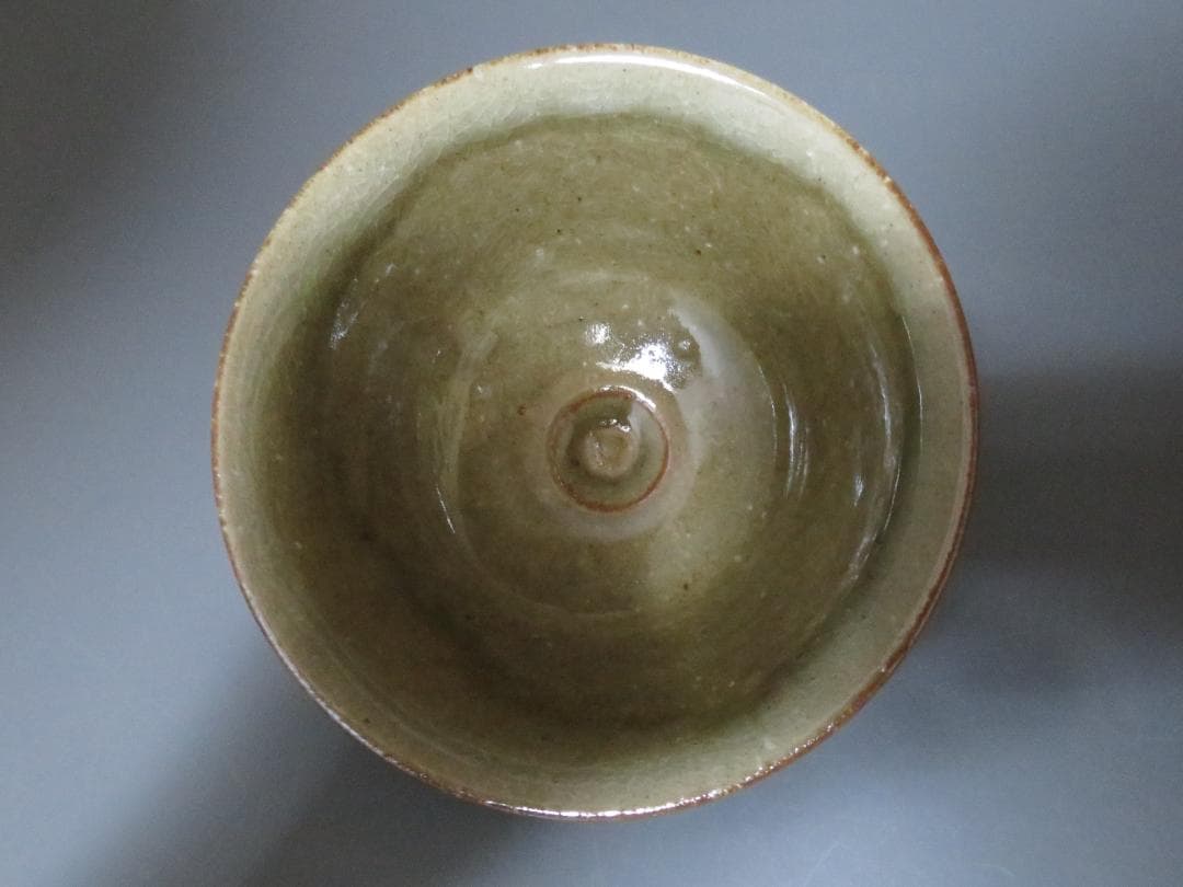 ◆406◆赤膚焼 大塩正人 作　奈良絵　茶碗　共箱　茶道具　伝統工芸品