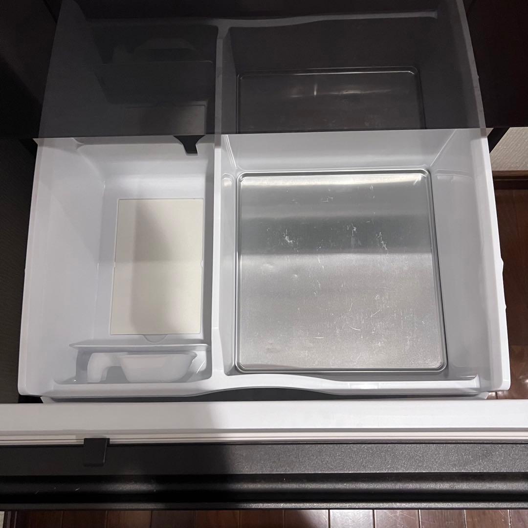 【美品】Panasonic 冷蔵庫 NR-C343GC-T 右開き 幅59cm