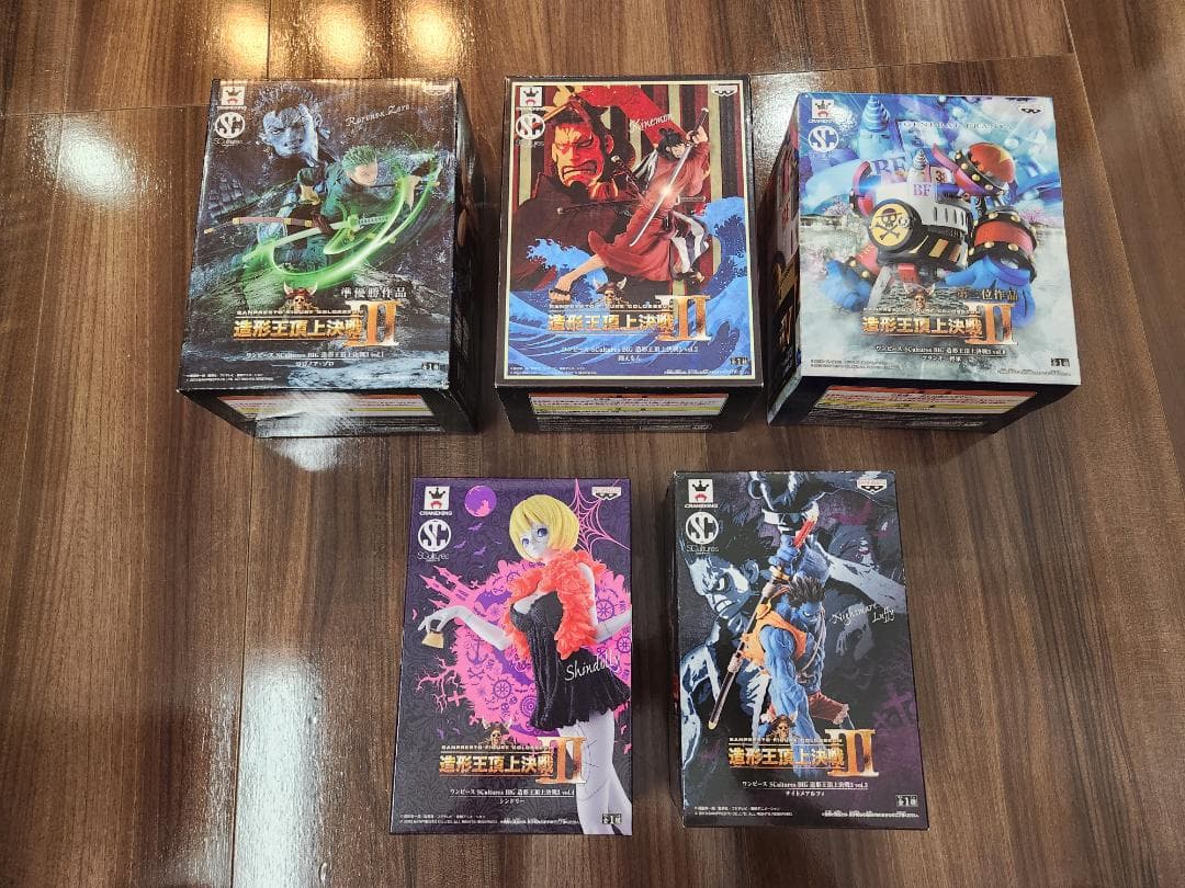 ワンピース 造形王頂上決戦Ⅲ (５個セット) フィギュア