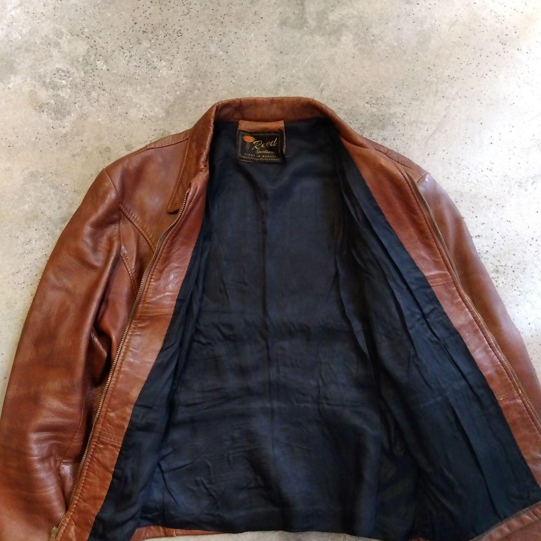 VINTAGE ヴィンテージ レザージャケット シングルライダース 本革