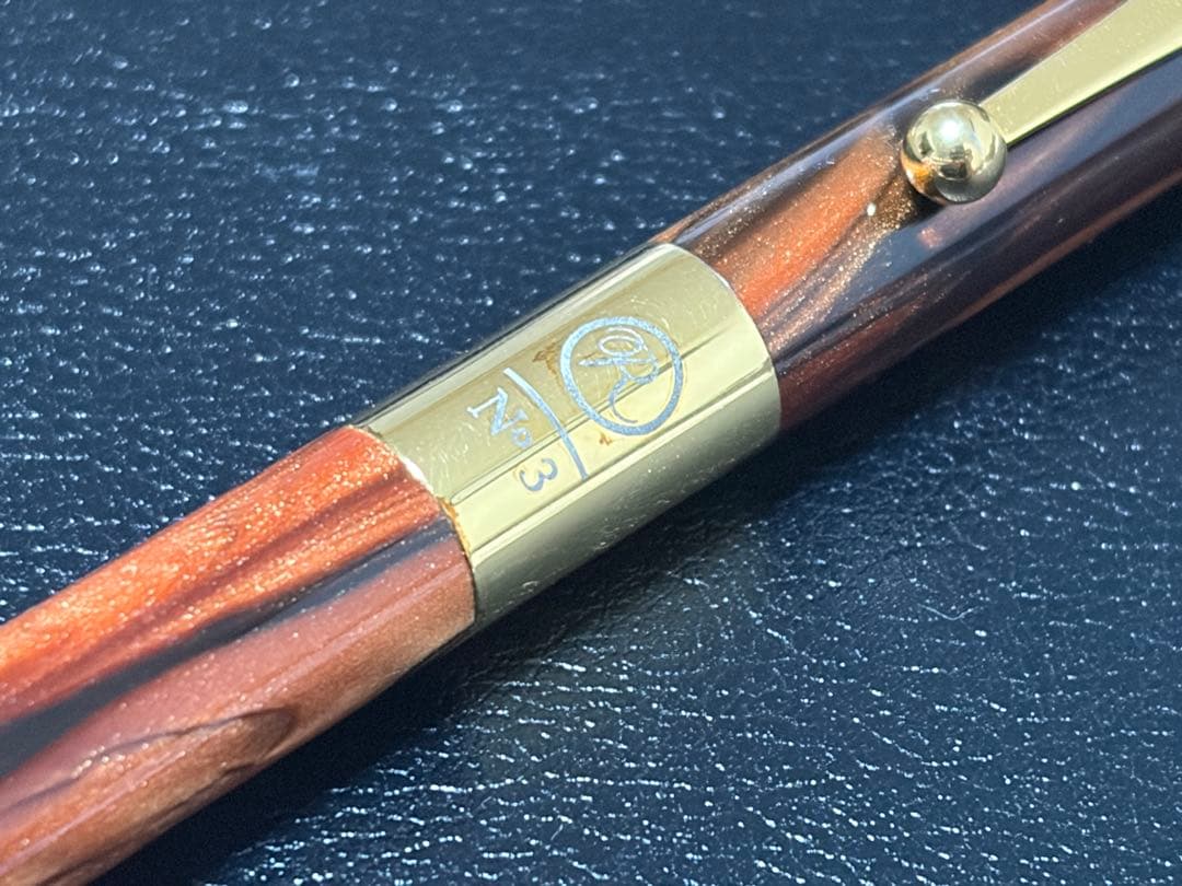 伊東屋 ROMEO ロメオ No.3 限定色 オーリックアンバー ボールペン