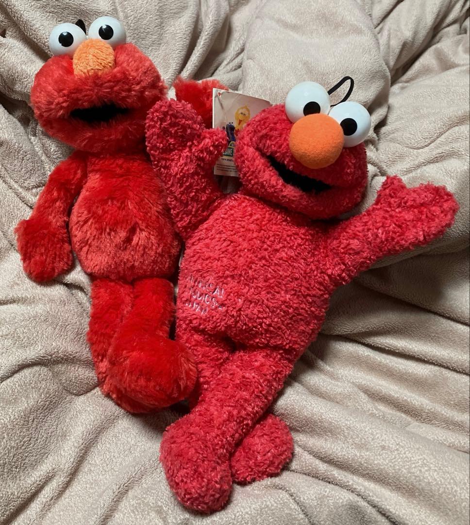 セサミストーリート エルモ 非売品ぬいぐるみ UFJパペット
