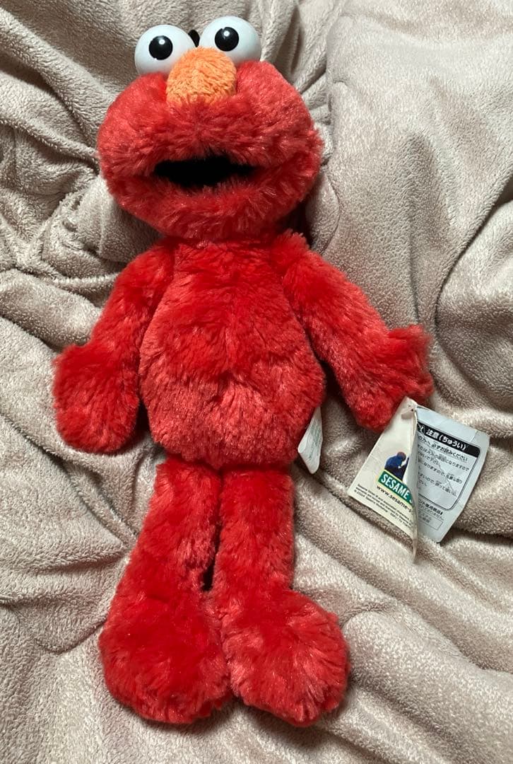 セサミストーリート エルモ 非売品ぬいぐるみ UFJパペット