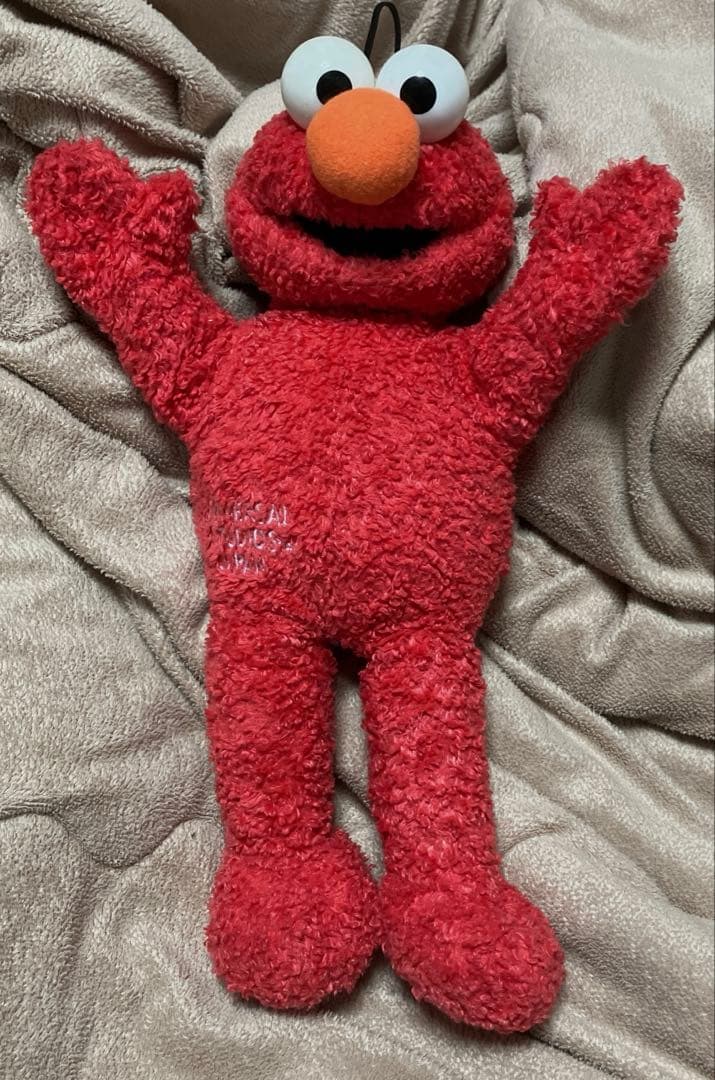 セサミストーリート エルモ 非売品ぬいぐるみ UFJパペット