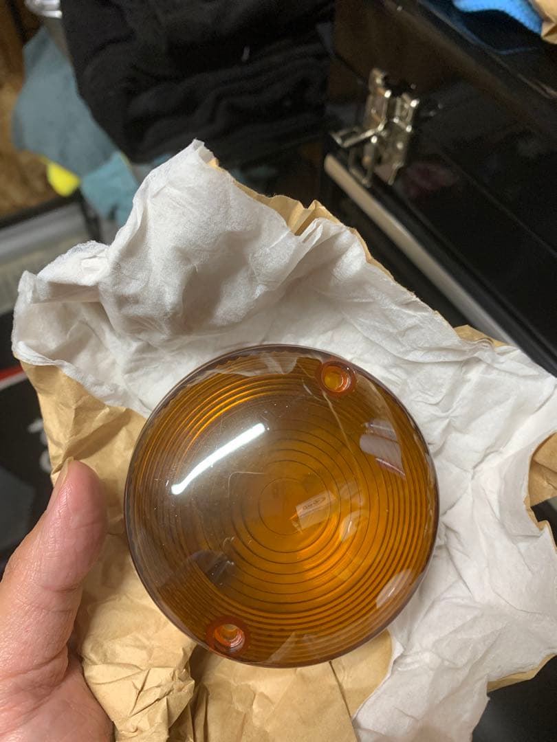 z1z2 メガ東海　メッキ加工ウインカーレンズ　リフレクター　ガラスコーティング